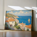 Landscape 486 Canvas Art 90 x 60 cm / Stretched on hidden frame