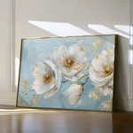 Floral Canvas Wall Art WAD487-F 90 x 60 cm / Stretched on hidden frame