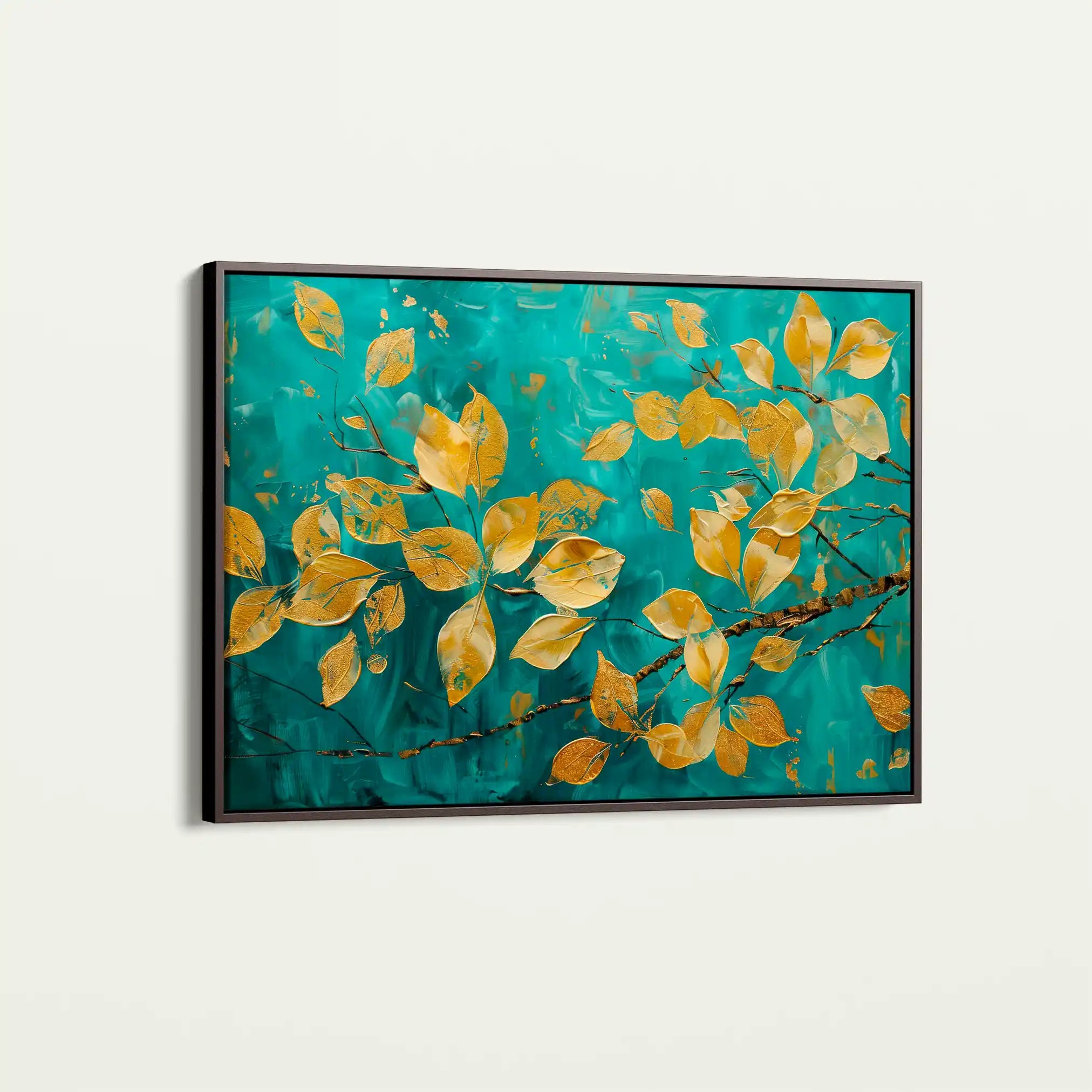 Floral Canvas Wall Art WAD488-F 90 x 60 cm / Stretched on hidden frame