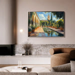 Landscape 488 Canvas Art 90 x 60 cm / Stretched on hidden frame