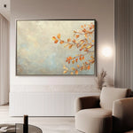 Floral Canvas Wall Art WAD489-F 90 x 60 cm / Stretched on hidden frame
