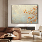 Floral Canvas Wall Art WAD489-F 90 x 60 cm / Stretched on hidden frame