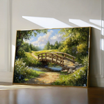 Landscape 489 Canvas Art 90 x 60 cm / Stretched on hidden frame