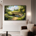 Landscape 489 Canvas Art 90 x 60 cm / Stretched on hidden frame