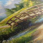 Landscape 489 Canvas Art 90 x 60 cm / Stretched on hidden frame