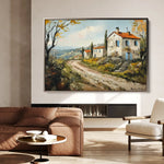Landscape 490 Canvas Art 90 x 60 cm / Stretched on hidden frame