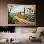 Landscape 490 Canvas Art 90 x 60 cm / Stretched on hidden frame