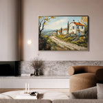 Landscape 490 Canvas Art 90 x 60 cm / Stretched on hidden frame