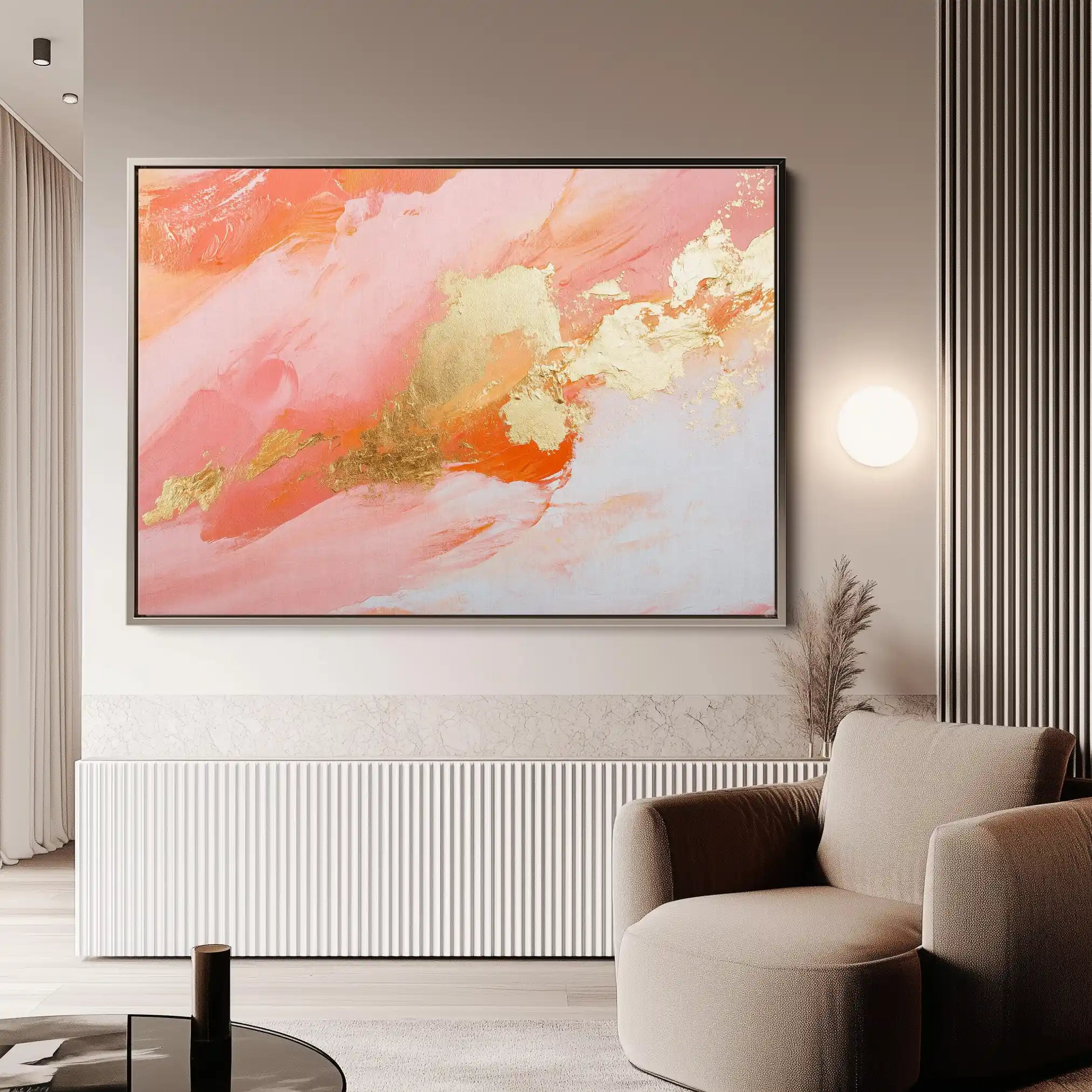 Abstract 491 Canvas Art 60 x 40 cm / Stretched on hidden frame