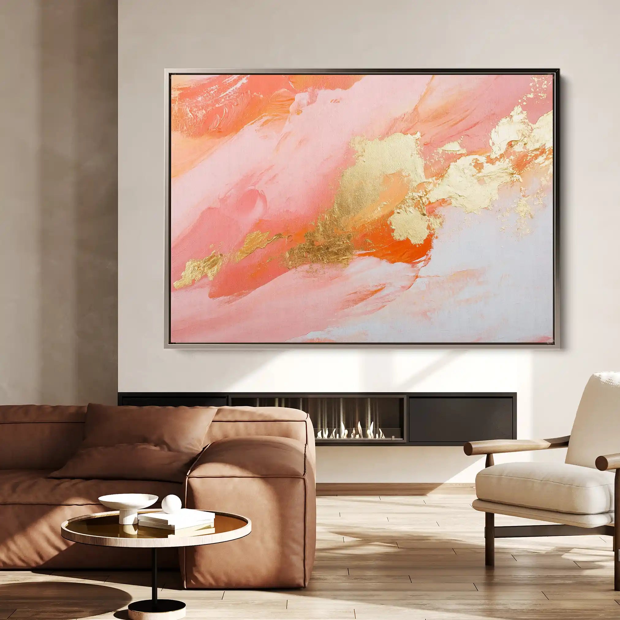 Abstract 491 Canvas Art 60 x 40 cm / Stretched on hidden frame
