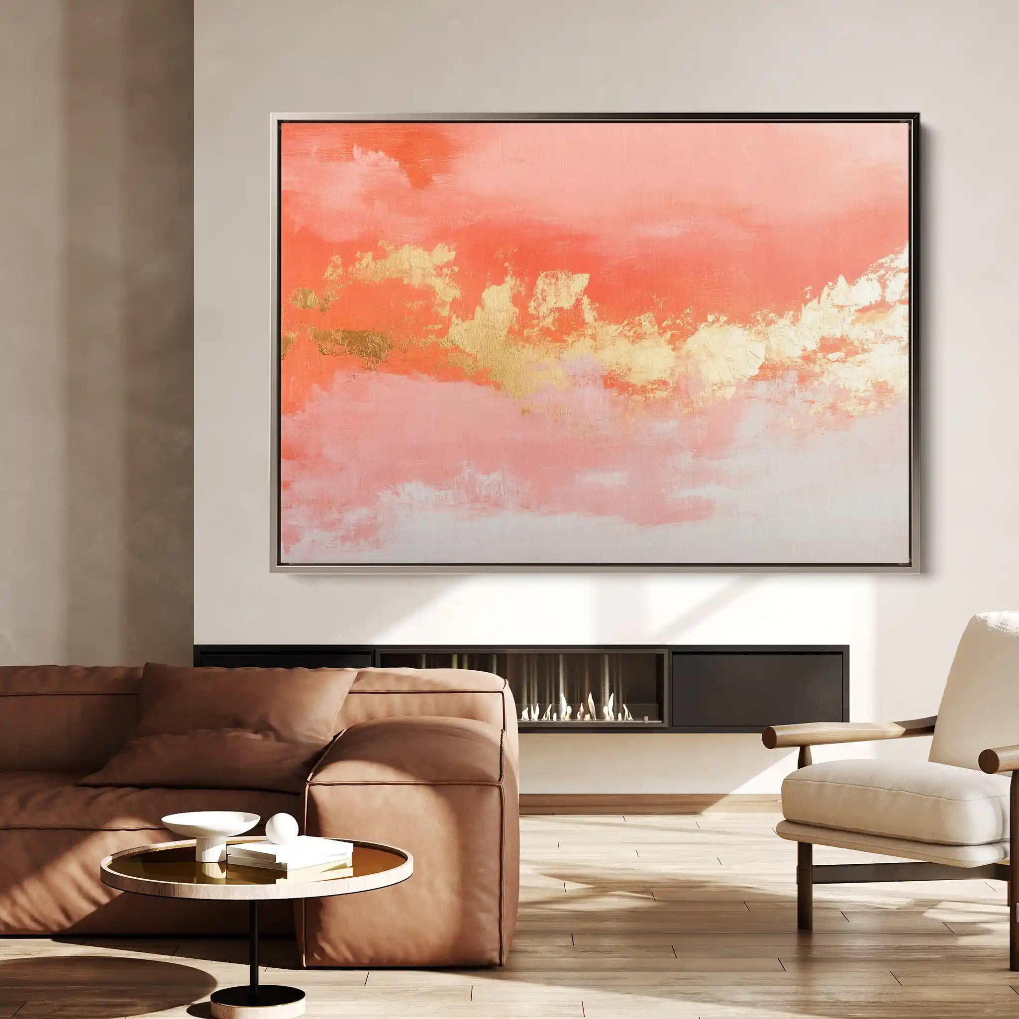 Abstract 492 Canvas Art 60 x 40 cm / Stretched on hidden frame
