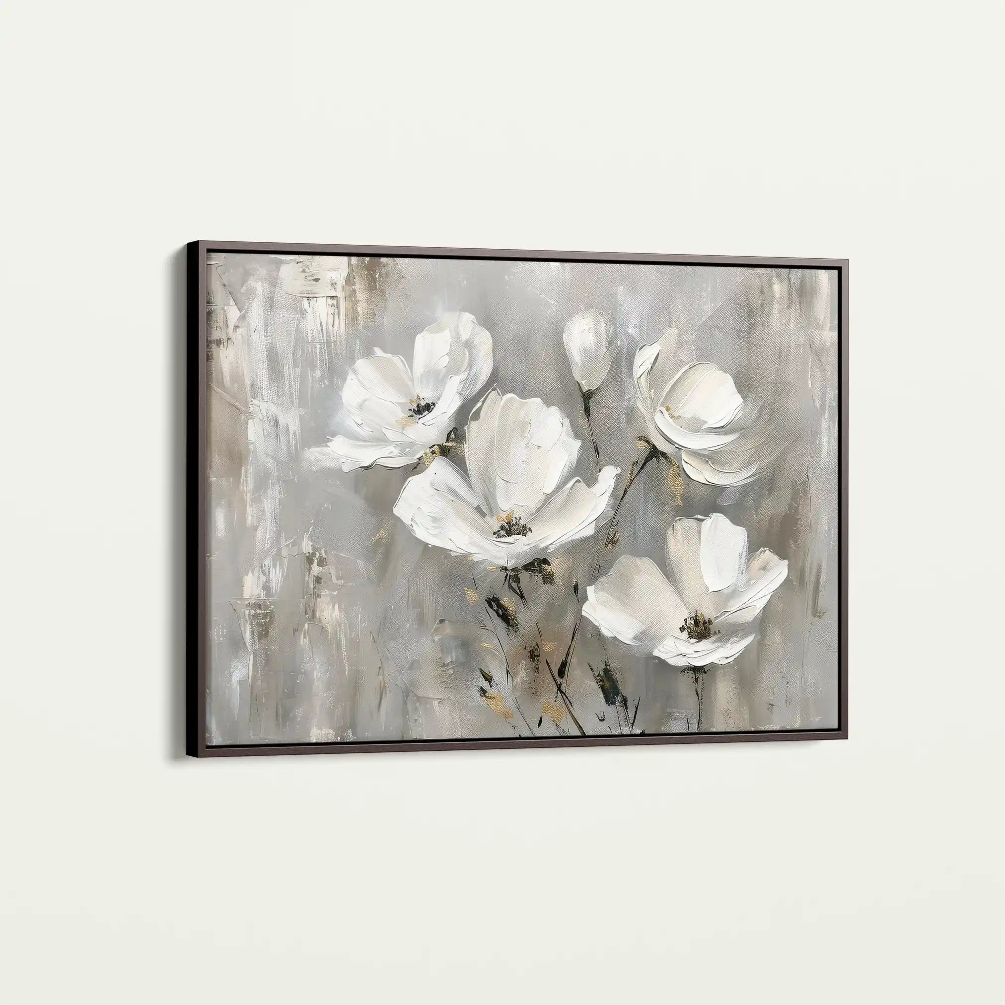 Floral Canvas Wall Art WAD492-F 90 x 60 cm / Stretched on hidden frame