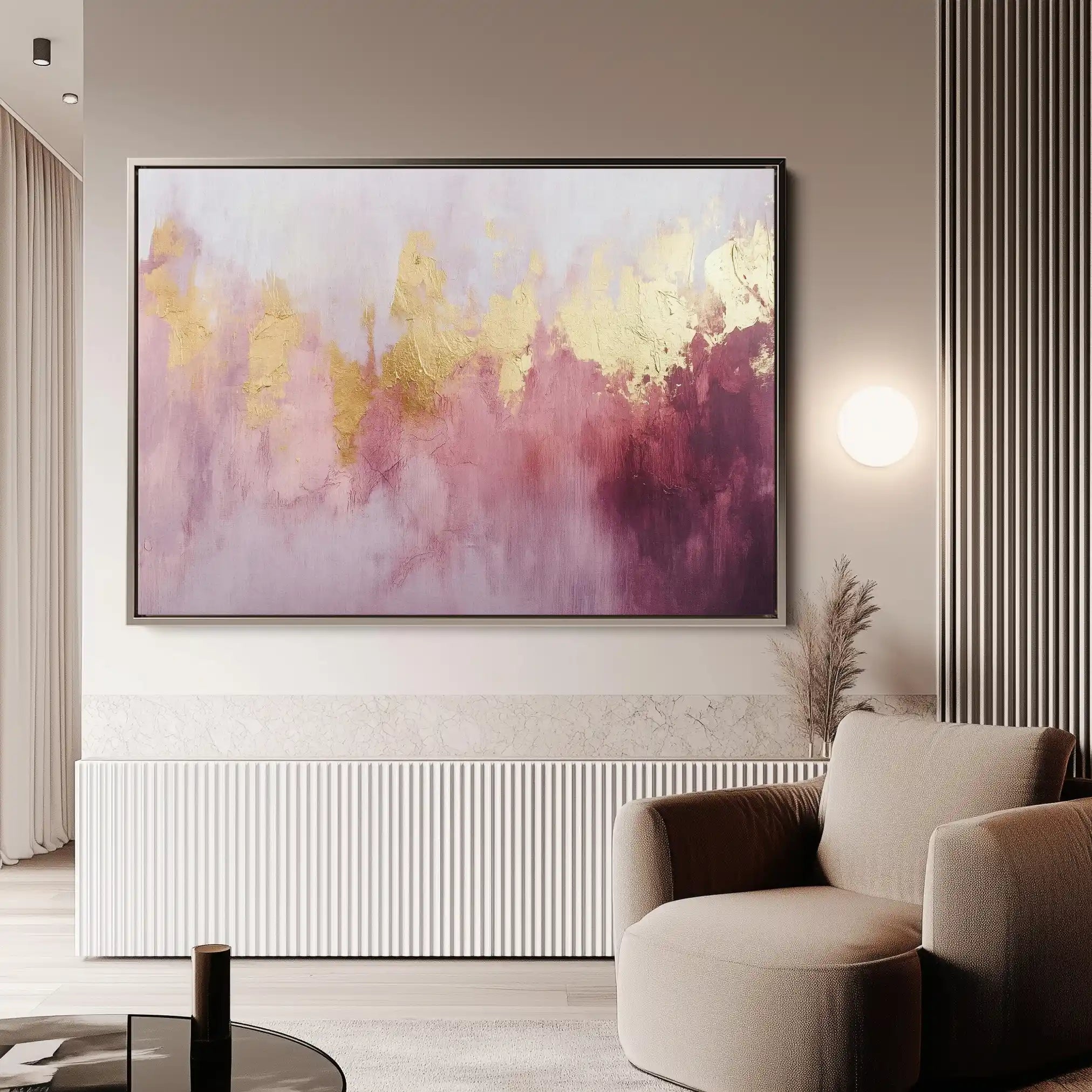 Abstract 494 Canvas Art 60 x 40 cm / Stretched on hidden frame