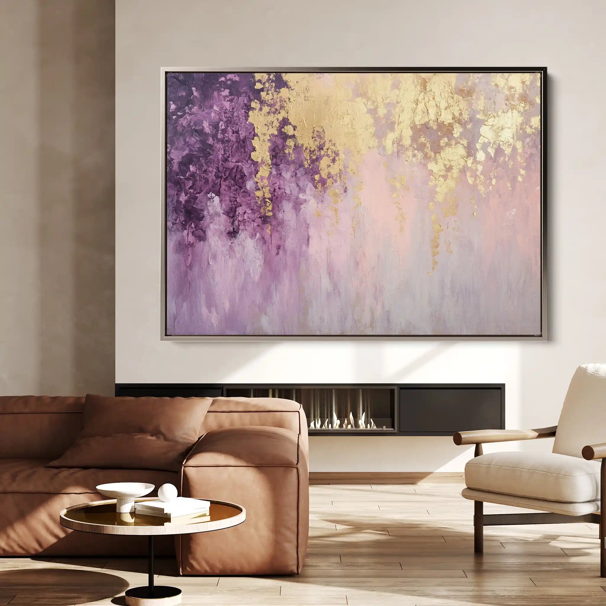 Abstract 495 Canvas Art 60 x 40 cm / Stretched on hidden frame