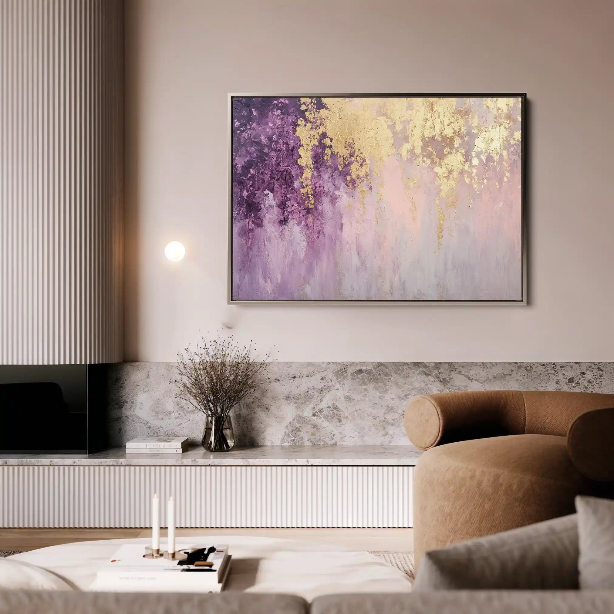 Abstract 495 Canvas Art 60 x 40 cm / Stretched on hidden frame