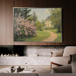 Landscape 495 Canvas Art 90 x 60 cm / Stretched on hidden frame