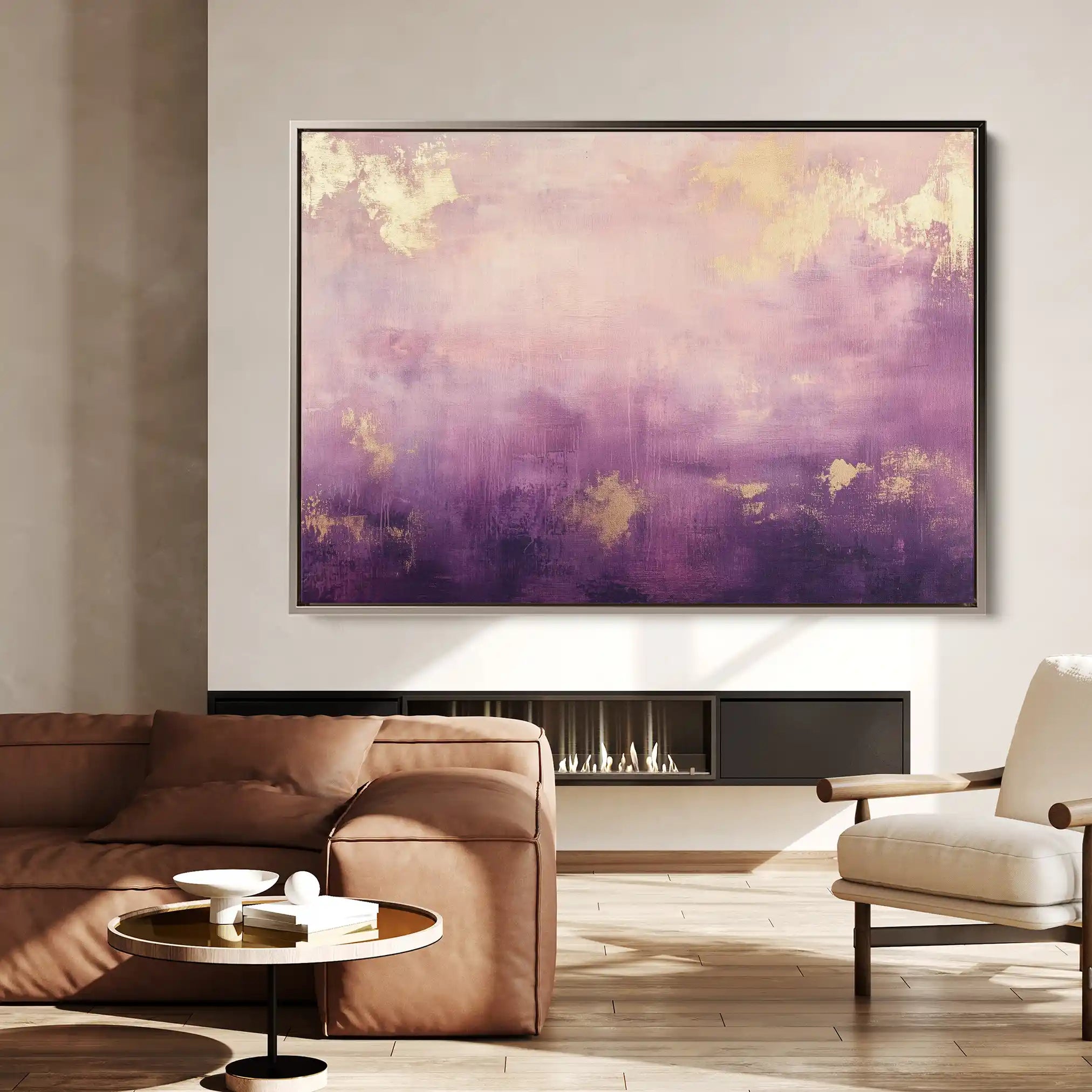 Abstract 496 Canvas Art 60 x 40 cm / Stretched on hidden frame