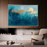 Abstract 497 Canvas Art 60 x 40 cm / Stretched on hidden frame
