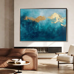 Abstract 497 Canvas Art 60 x 40 cm / Stretched on hidden frame
