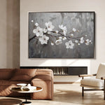Floral Canvas Wall Art WAD497-F 90 x 60 cm / Stretched on hidden frame
