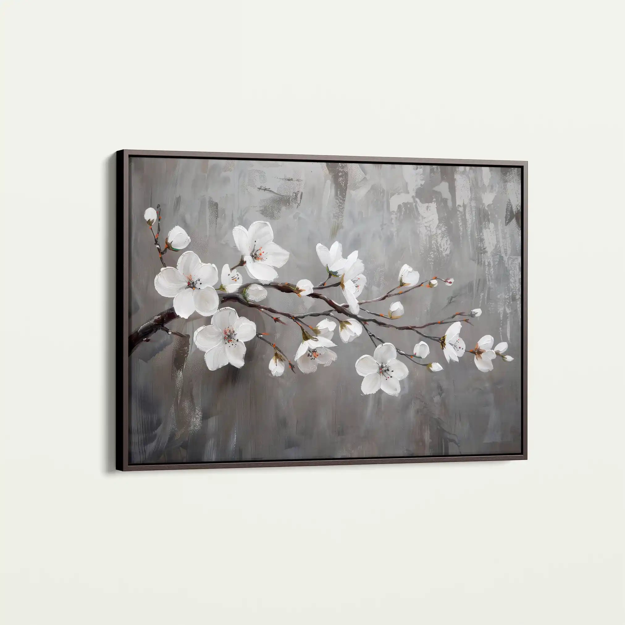 Floral Canvas Wall Art WAD497-F 90 x 60 cm / Stretched on hidden frame