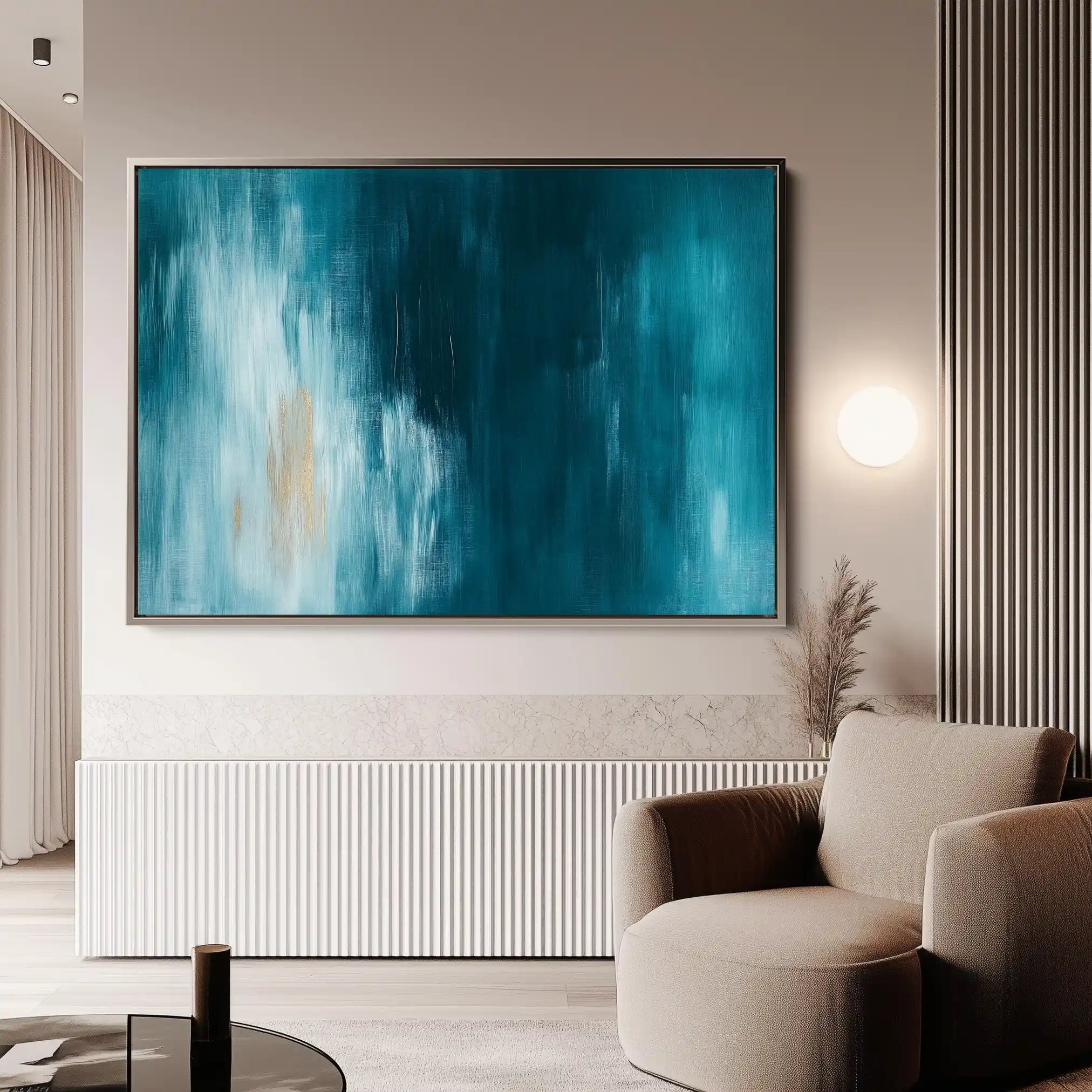 Abstract 498 Canvas Art 60 x 40 cm / Stretched on hidden frame