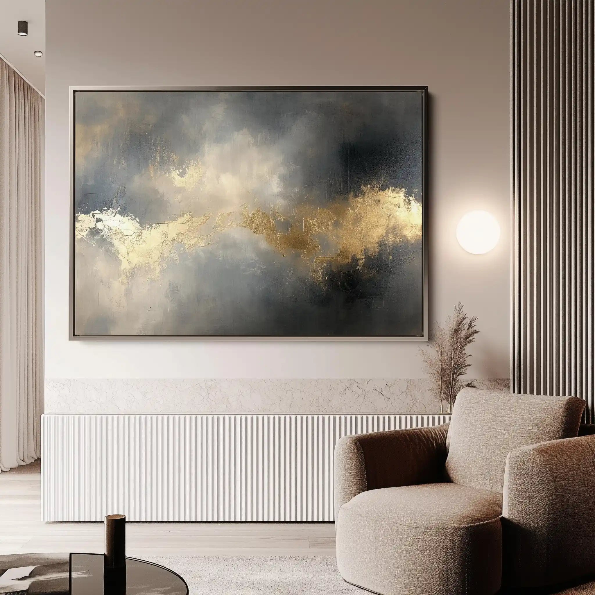 Abstract 499 Canvas Art 60 x 40 cm / Stretched on hidden frame