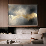 Abstract 499 Canvas Art 60 x 40 cm / Stretched on hidden frame