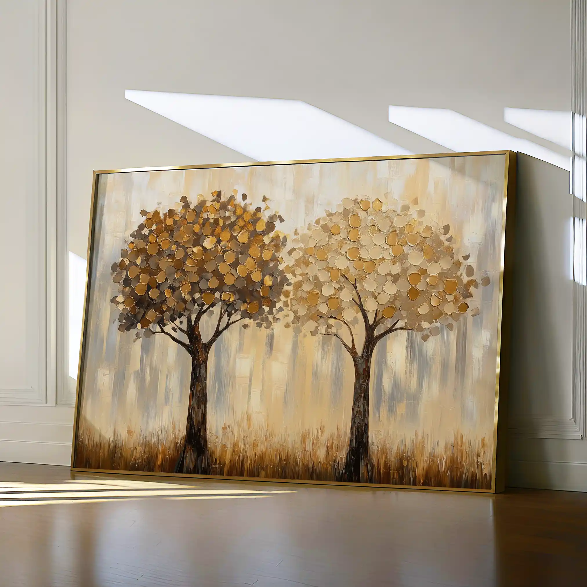 Landscape 499 Canvas Art 90 x 60 cm / Stretched on hidden frame