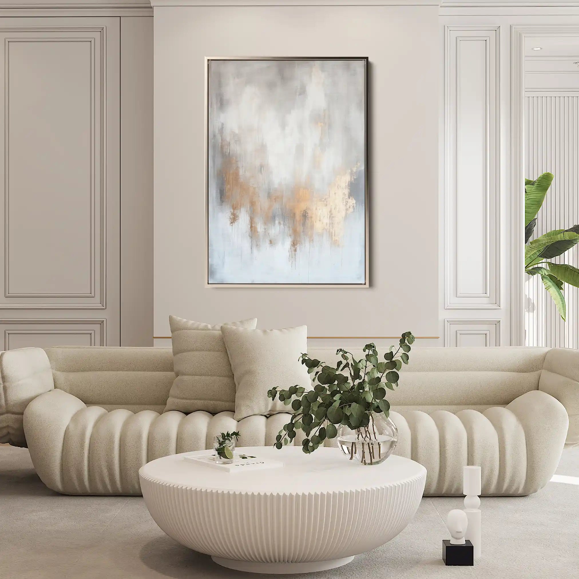 Abstract 501 Canvas Art 60 x 40 cm / Stretched on hidden frame