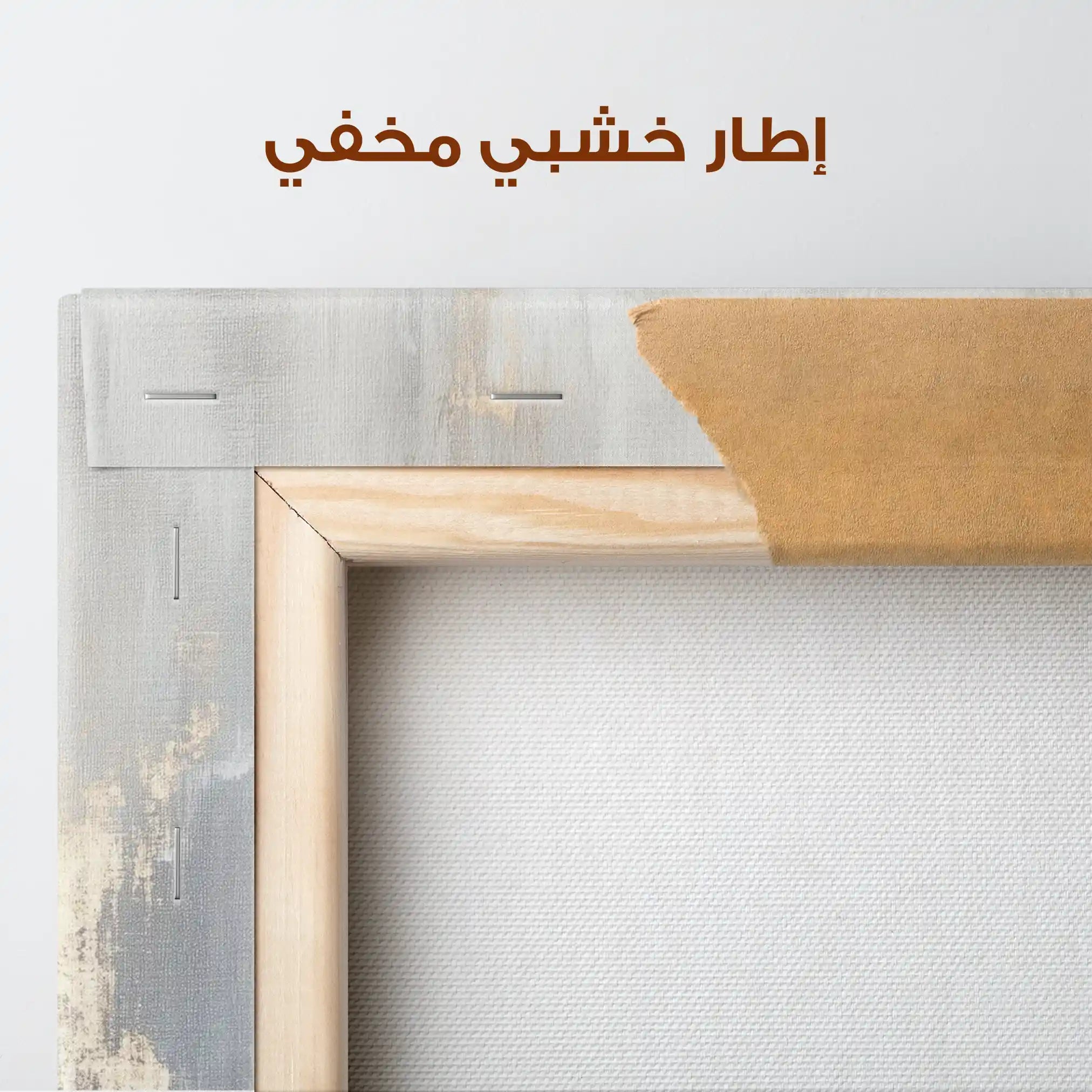 Abstract 501 Canvas Art 60 x 40 cm / Stretched on hidden frame