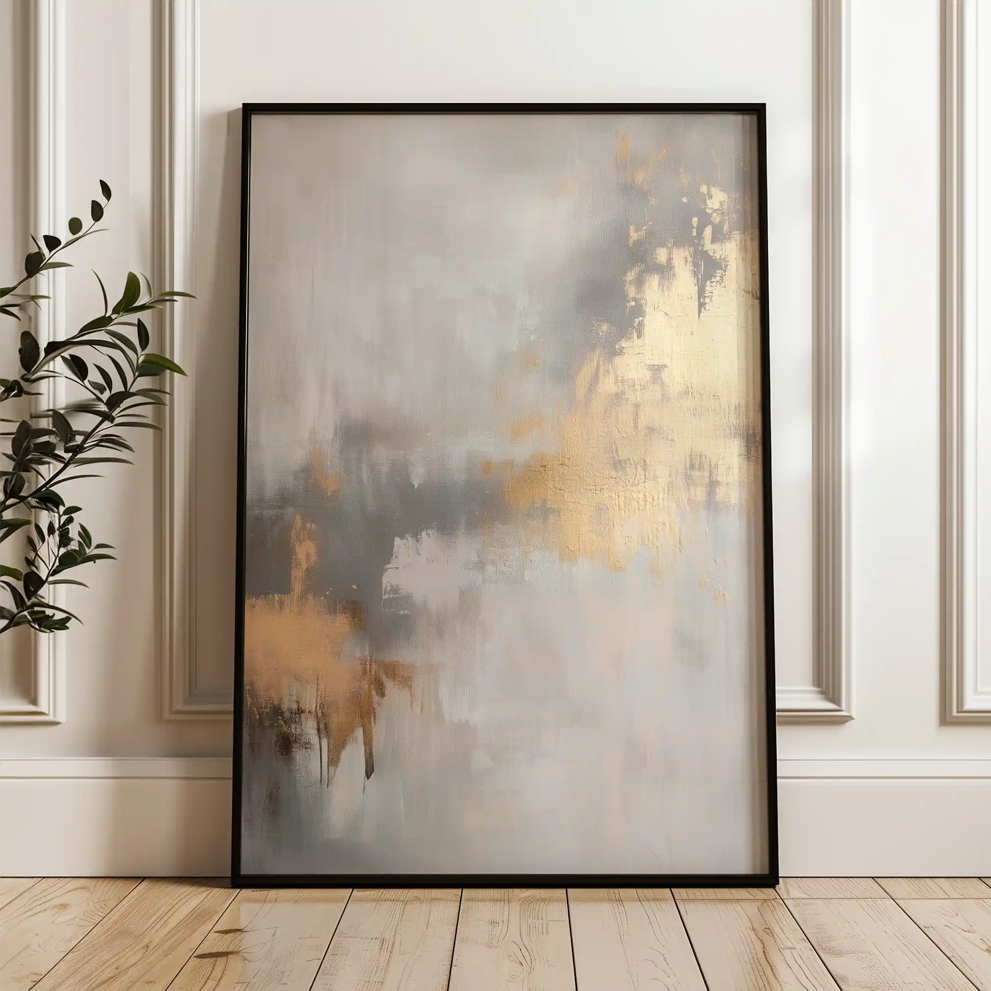Abstract 502 Canvas Art 60 x 40 cm / Stretched on hidden frame