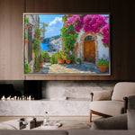 Landscape 502 Canvas Art 90 x 60 cm / Stretched on hidden frame
