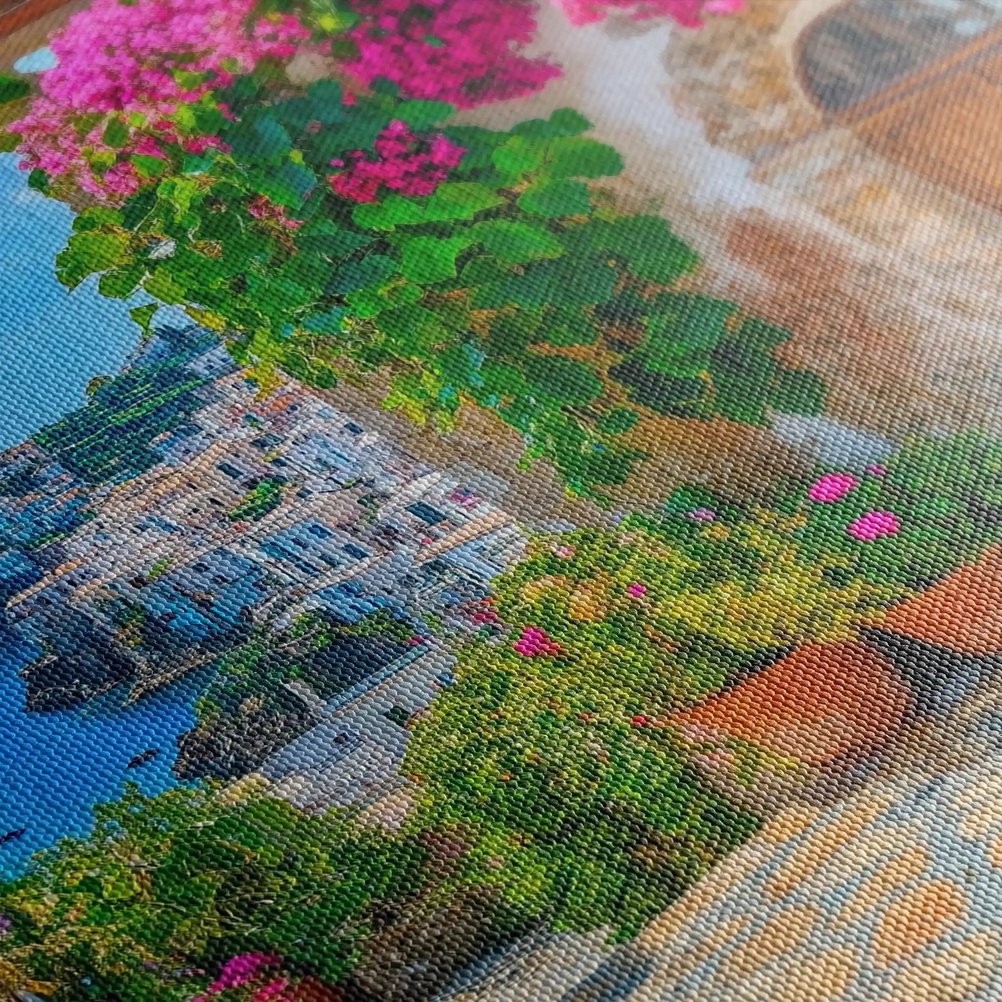 Landscape 502 Canvas Art 90 x 60 cm / Stretched on hidden frame