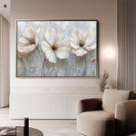 Floral Canvas Wall Art WAD503-F 90 x 60 cm / Stretched on hidden frame