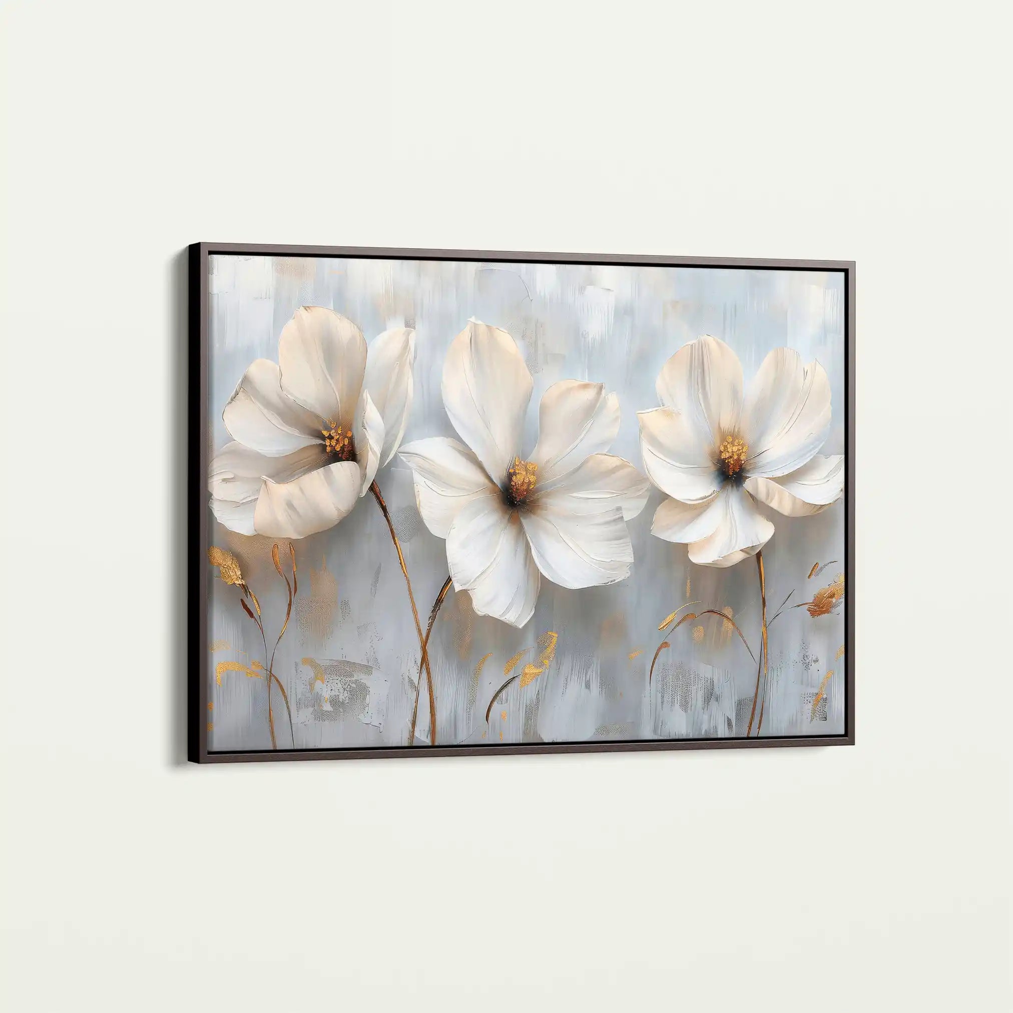 Floral Canvas Wall Art WAD503-F 90 x 60 cm / Stretched on hidden frame