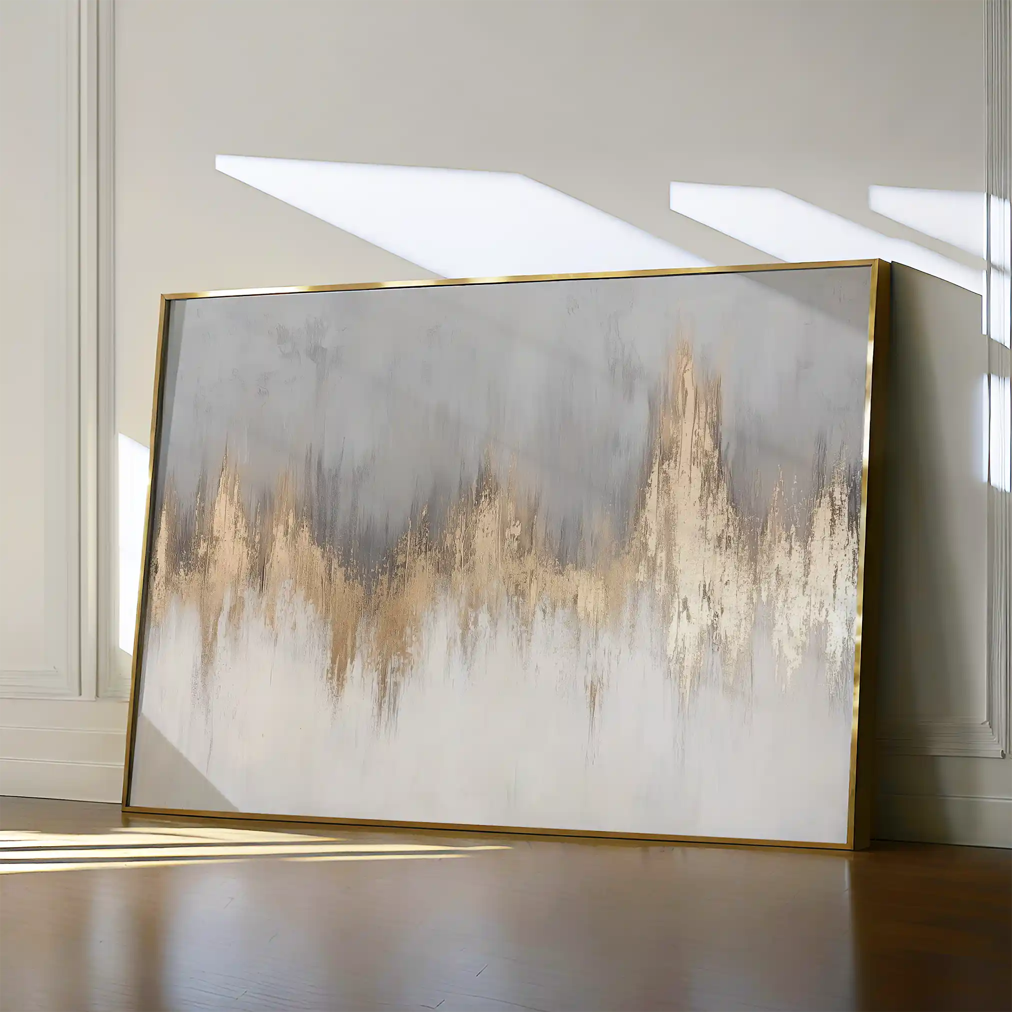 Abstract 504 Canvas Art 60 x 40 cm / Stretched on hidden frame