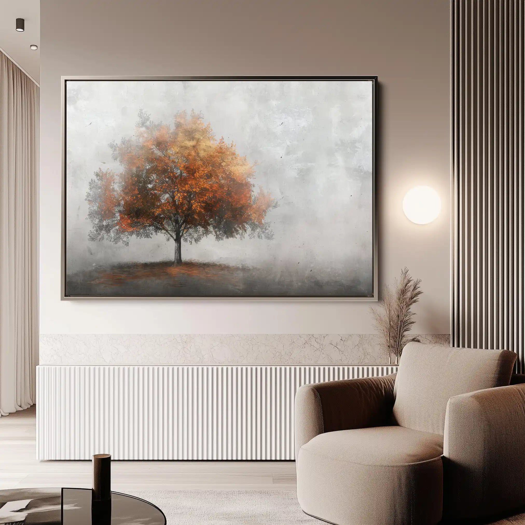 Floral Canvas Wall Art WAD504-F 90 x 60 cm / Stretched on hidden frame