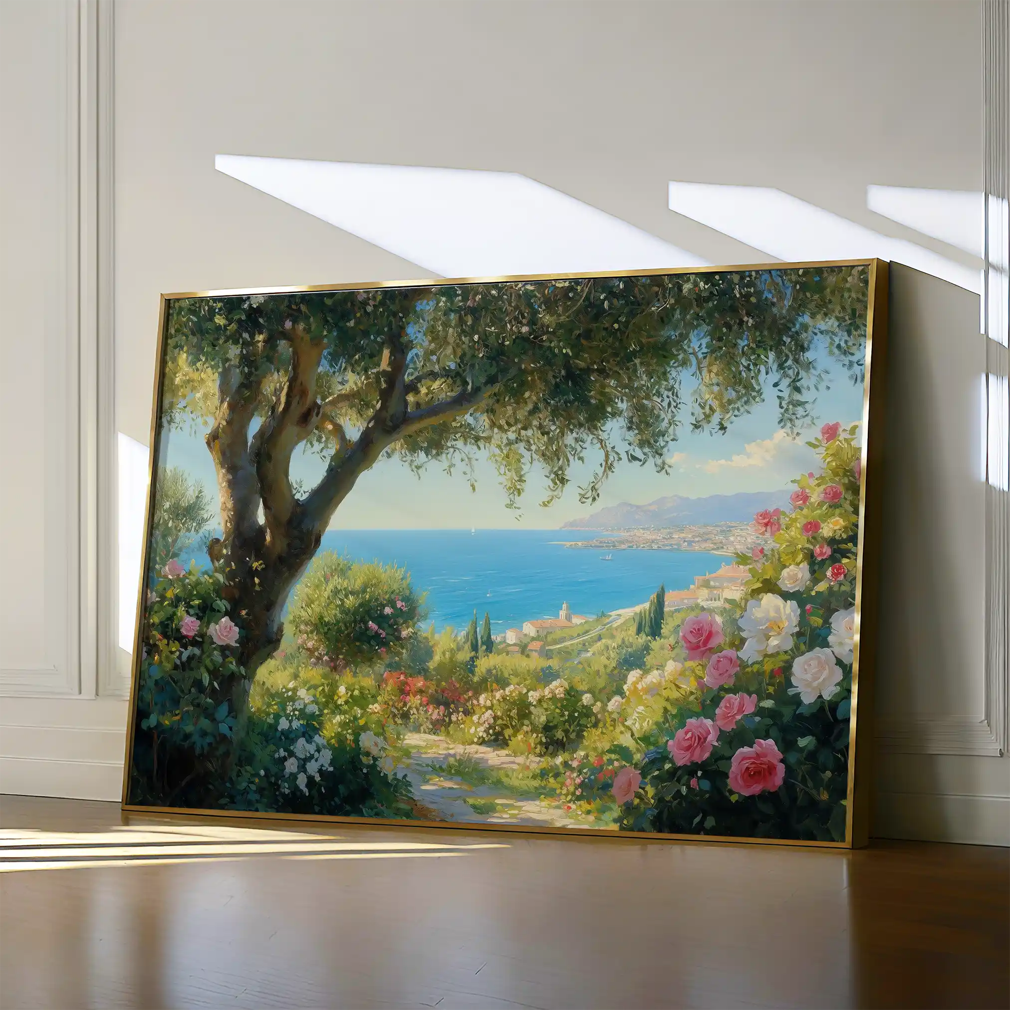 Landscape 504 Canvas Art 90 x 60 cm / Stretched on hidden frame