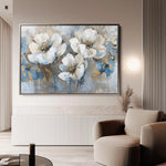 Floral Canvas Wall Art WAD505-F 90 x 60 cm / Stretched on hidden frame