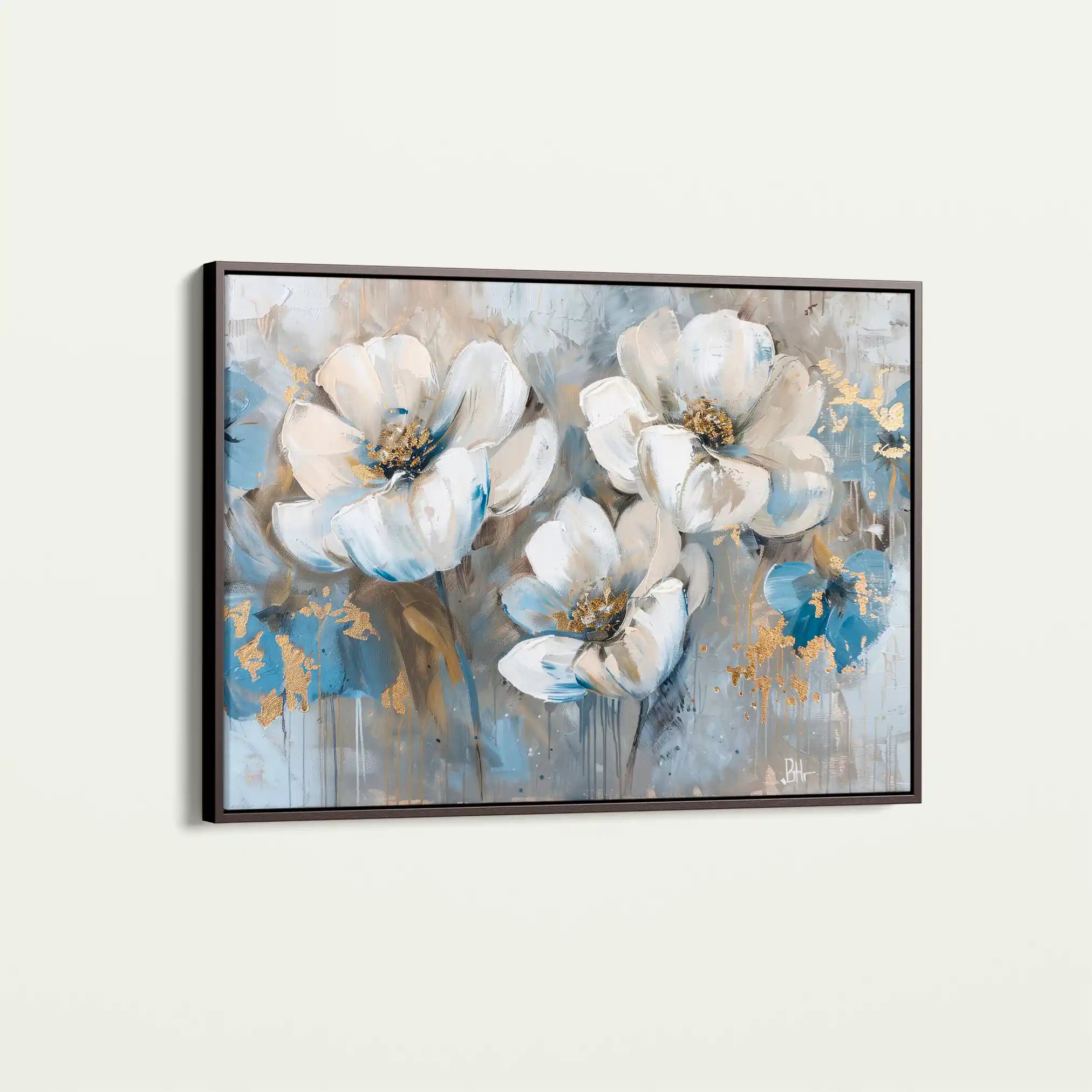 Floral Canvas Wall Art WAD505-F 90 x 60 cm / Stretched on hidden frame