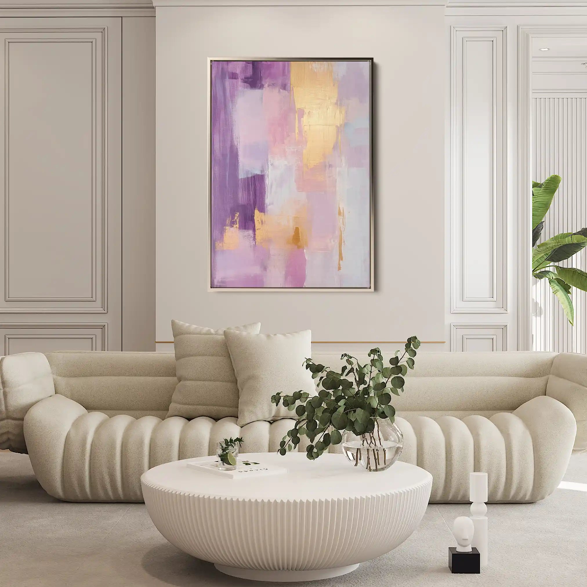 Abstract 506 Canvas Art 60 x 40 cm / Stretched on hidden frame