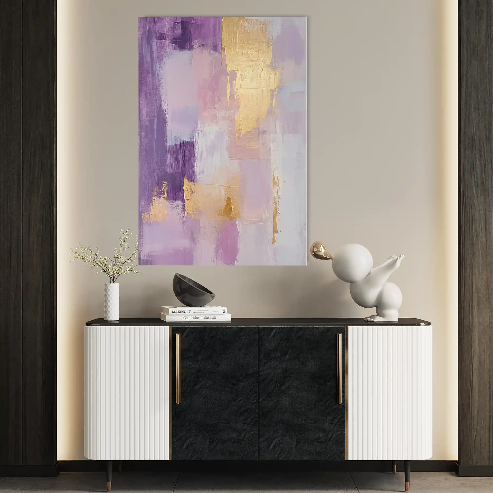 Abstract 506 Canvas Art 60 x 40 cm / Stretched on hidden frame