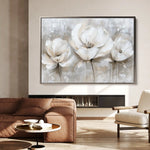 Floral Canvas Wall Art WAD506-F 90 x 60 cm / Stretched on hidden frame