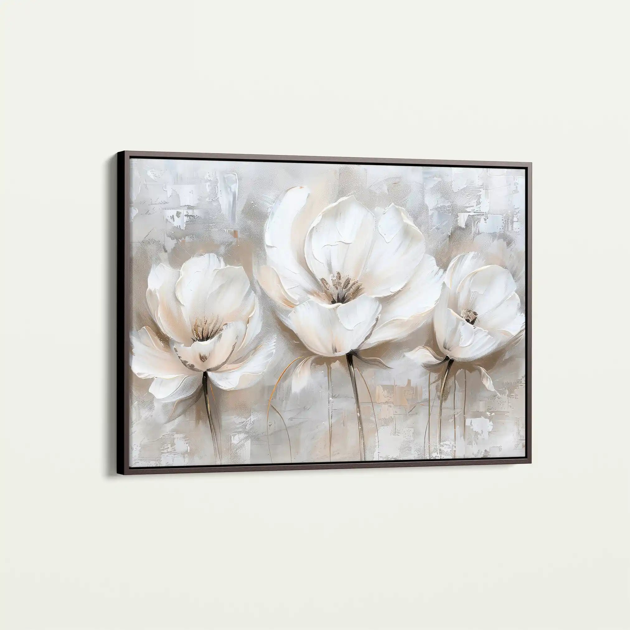 Floral Canvas Wall Art WAD506-F 90 x 60 cm / Stretched on hidden frame
