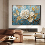 Floral Canvas Wall Art WAD507-F 90 x 60 cm / Stretched on hidden frame