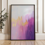 Abstract 508 Canvas Art 60 x 40 cm / Stretched on hidden frame