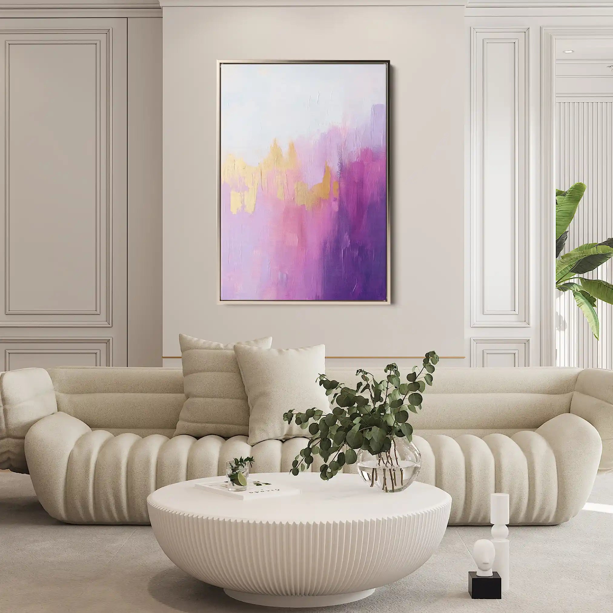 Abstract 508 Canvas Art 60 x 40 cm / Stretched on hidden frame