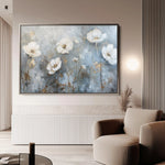 Floral Canvas Wall Art WAD509-F 90 x 60 cm / Stretched on hidden frame