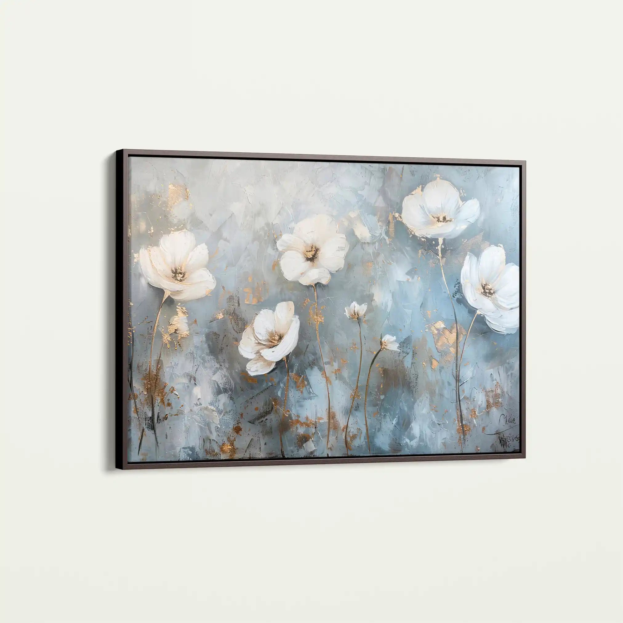 Floral Canvas Wall Art WAD509-F 90 x 60 cm / Stretched on hidden frame